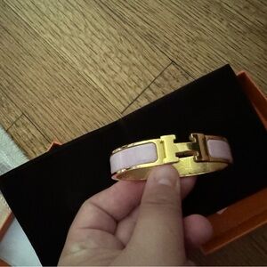 Hermes bracelet with box and dust bag